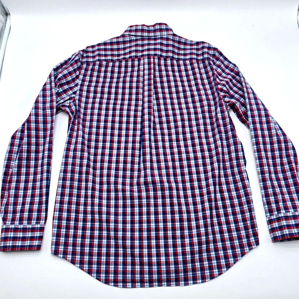 Vineyard Vines by‎ Shep & Ian Classic Fit Whale Shirt Red White Blue Size M